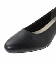 OZ6CD01089 eur3(エウルキューブ) 【幅広さんOK！ワイズ3E】キトゥンヒールパンプス ブラック