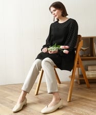 OZ6DA01089 eur3(エウルキューブ) Vカットデザインパンプス アイボリー(80)