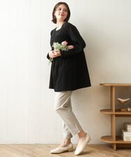 OZ6DA01089 eur3(エウルキューブ) Vカットデザインパンプス アイボリー(80)