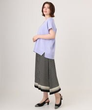 OZ6DD02079 eur3(エウルキューブ) 【la farfaコラボ／高機能スポンジ】バイカラーデザインパンプス ブラック