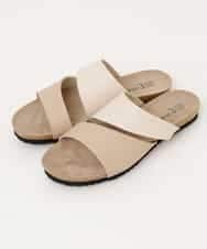 OZ6FP04060 eur3(エウルキューブ) フットベットサンダル アイボリー(80)