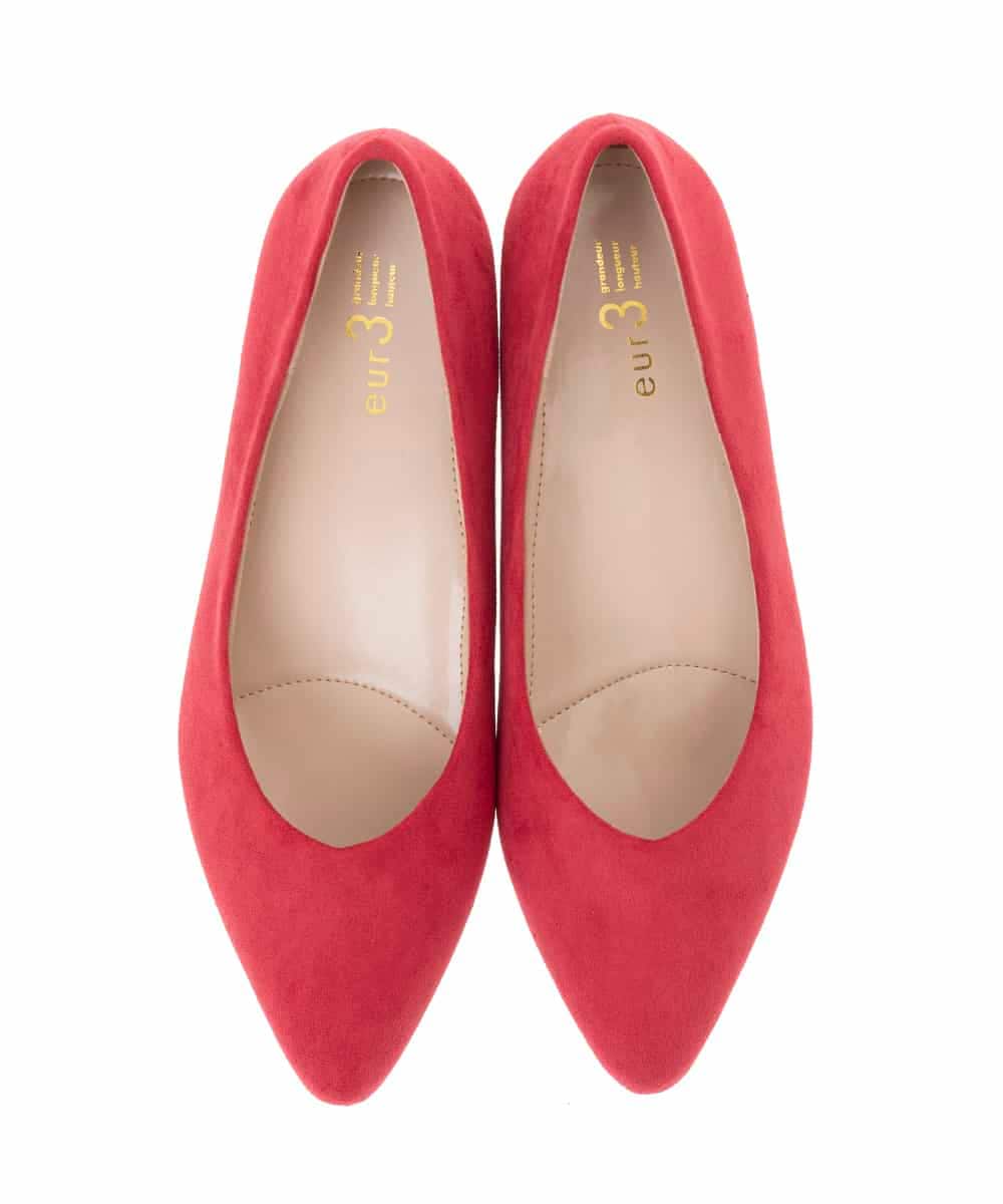 OZ6IG10069 eur3(エウルキューブ) ポインテッドパンプス レッド(05)