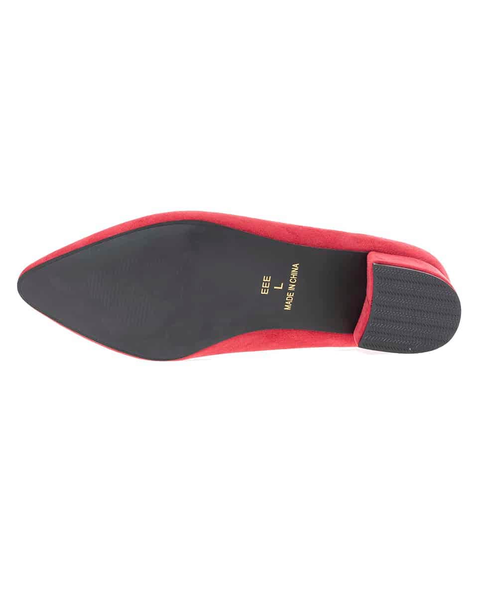 OZ6IG10069 eur3(エウルキューブ) ポインテッドパンプス レッド(05)