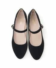 OZ6JD10059 eur3(エウルキューブ) ストラップパンプス ブラック