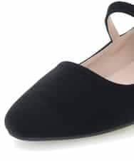 OZ6JD10059 eur3(エウルキューブ) ストラップパンプス ブラック