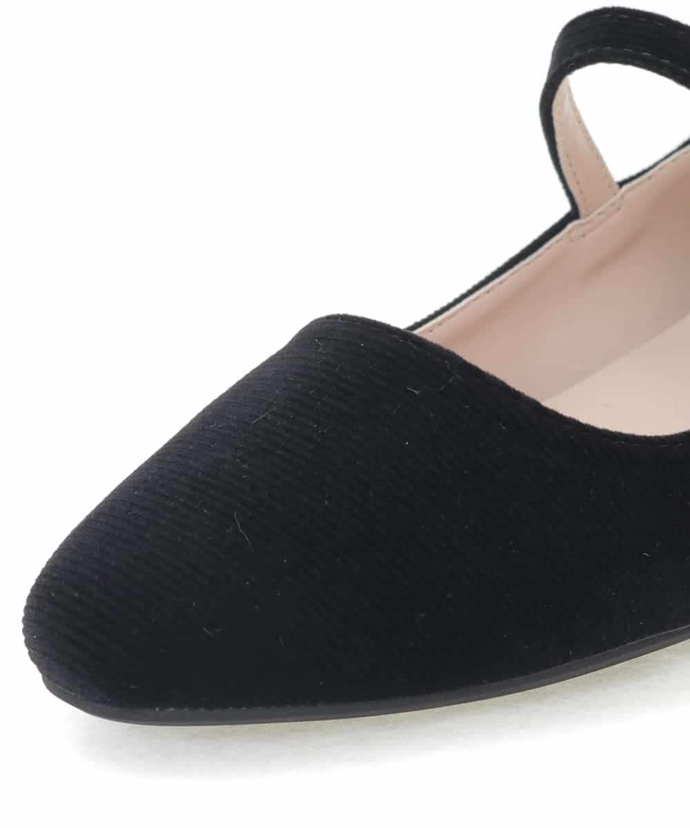 OZ6JD10059 eur3(エウルキューブ) ストラップパンプス ブラック
