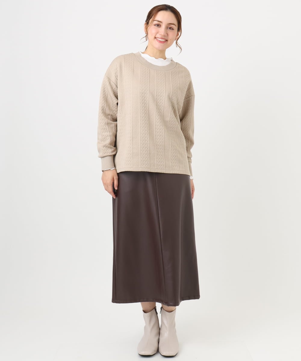 OZ6KA08089 eur3(エウルキューブ) スクエアトゥショートブーツ アイボリー