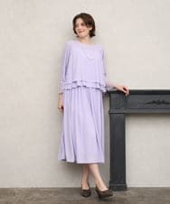 OZ6KP08070 eur3(エウルキューブ) 【幅広さんOK！ワイズ4E】la farfaシューズコラボ！2WAYエナメルパンプス ダークブラウン(87)