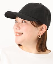 OZ7EA01049 eur3(エウルキューブ) ナチュラルリネンキャップ ブラック(94)