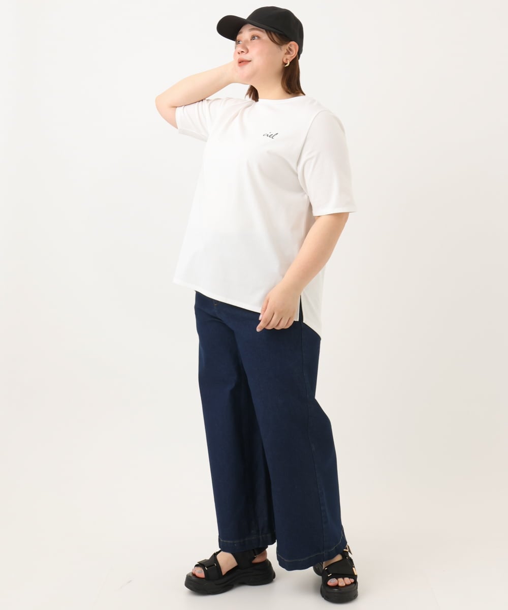 OZ7EA01049 eur3(エウルキューブ) ナチュラルリネンキャップ ブラック(94)