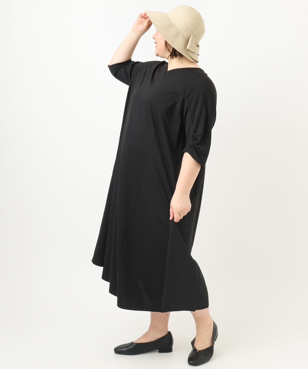 OZ7FA03049 eur3(エウルキューブ) バックリボンスリット麦わらハット アイボリー(80)