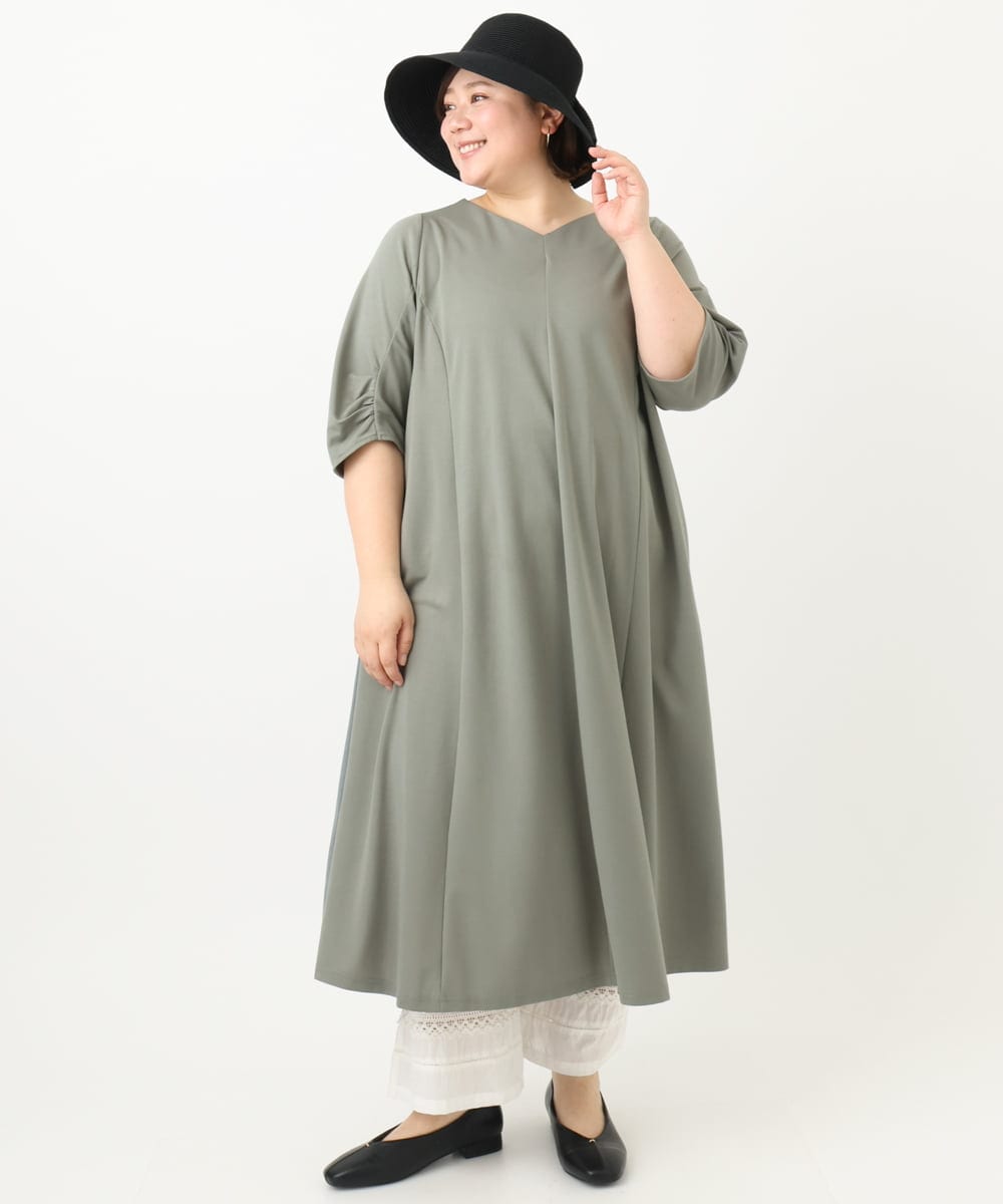 OZ7FA03049 eur3(エウルキューブ) バックリボンスリット麦わらハット ブラック(94)