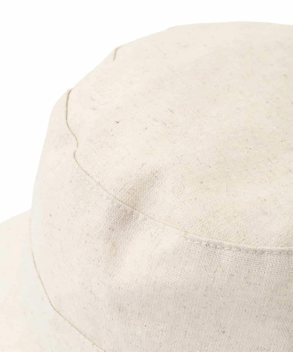 OZ7FA05049 eur3(エウルキューブ) リネンライククロッシェハット アイボリー