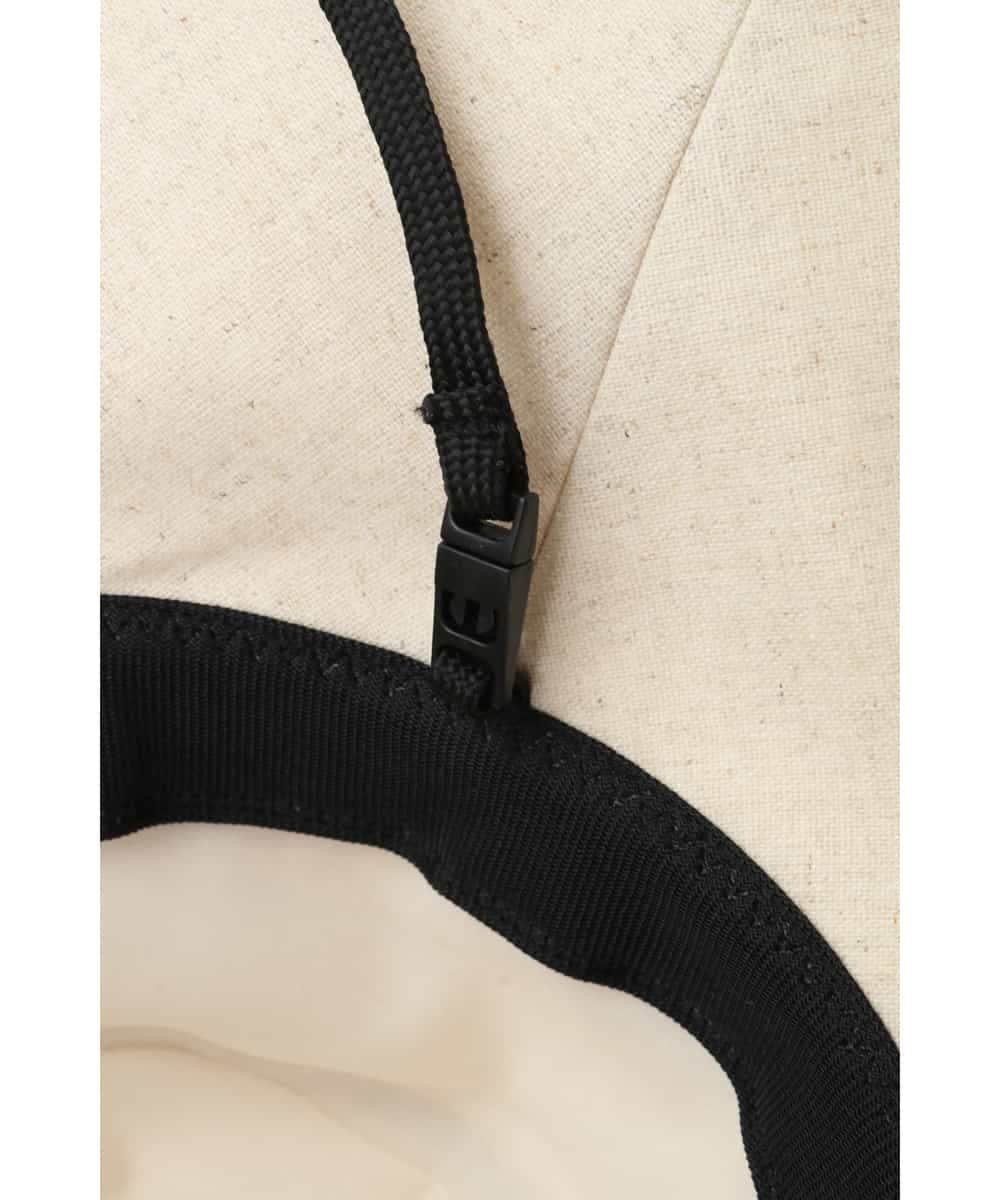 OZ7FA05049 eur3(エウルキューブ) リネンライククロッシェハット アイボリー