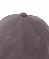 OZ7FD01049 eur3(エウルキューブ) ナチュラルリネンキャップ ダークブラウン