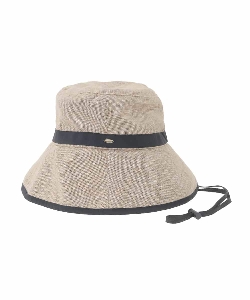 OZ7FD02049 eur3(エウルキューブ) ナチュラルサマーハット ベージュ