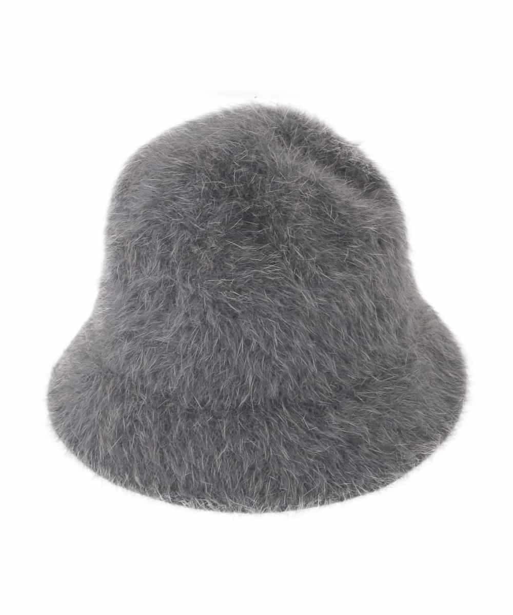 OZ7LA07049 eur3(エウルキューブ) ウール混クロッシェハット ダークグレー