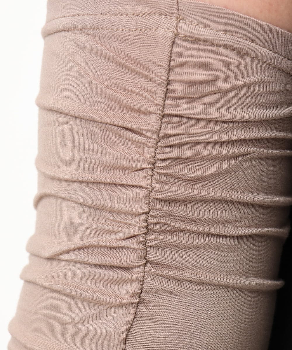 OZTGD01029 eur3(エウルキューブ) 【大きいサイズ/接触冷感/UVカット】アームカバー ベージュ