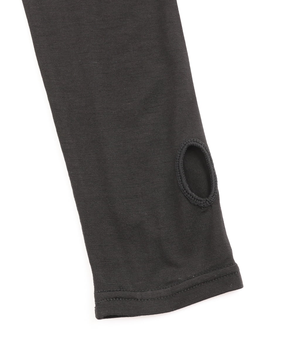 OZTGS01025 eur3(エウルキューブ) 【接触冷感/UVカット】アームカバー ブラック(94)