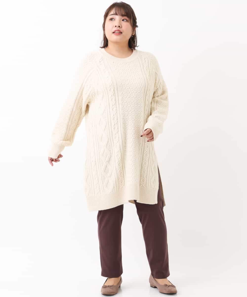 OZUAM06059 eur3(エウルキューブ) ベーシックレギンス ブラウン(87)