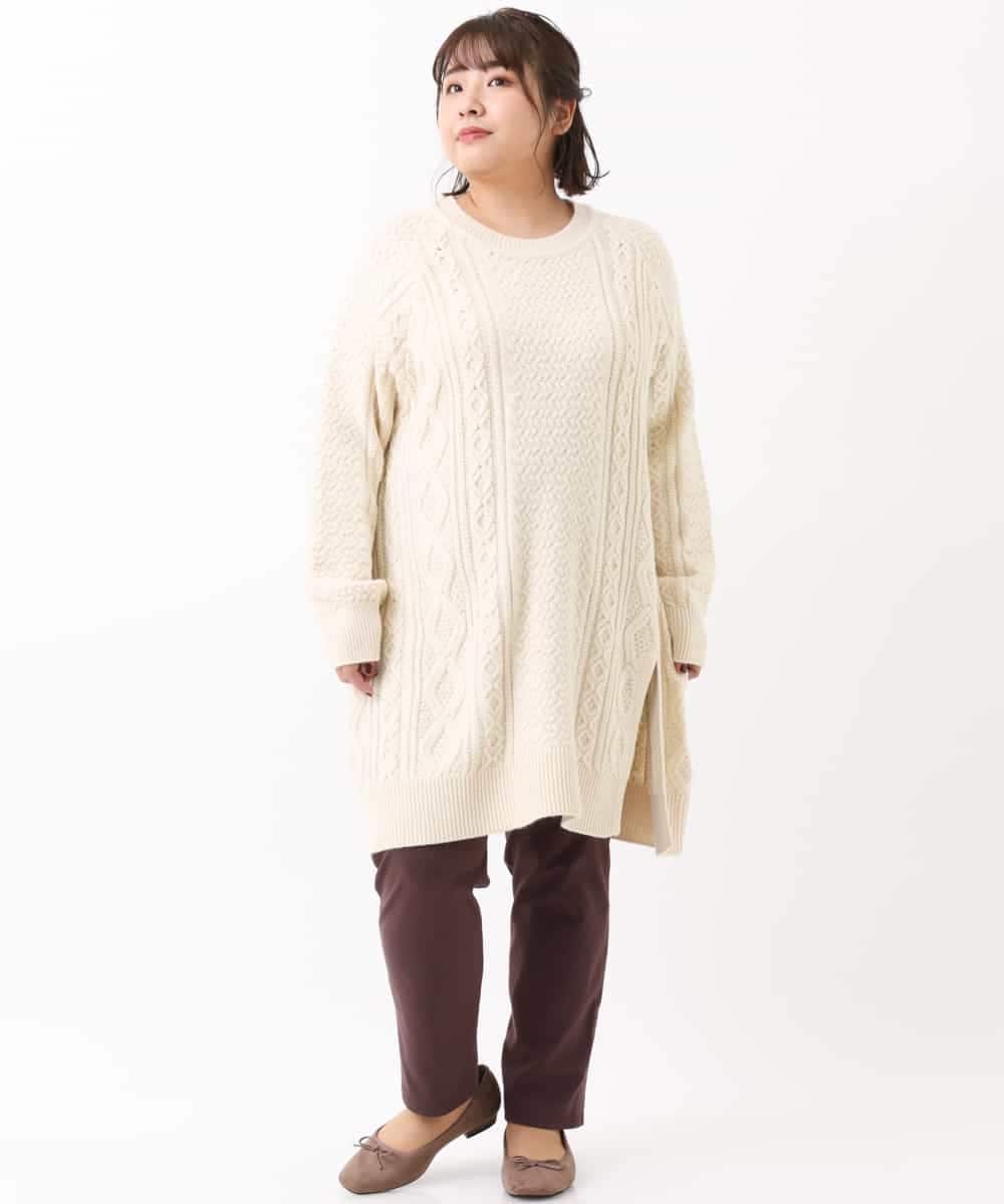 OZUAM06059 eur3(エウルキューブ) ベーシックレギンス ブラウン(87)