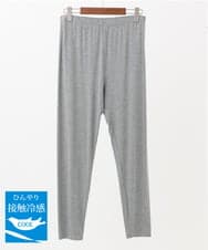 OZUFA04044 eur3(エウルキューブ) 【接触冷感】10分丈レギンス グレー(92)