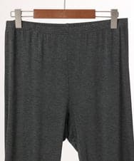 OZUGD04039 eur3(エウルキューブ) 【大きいサイズ/接触冷感】7分丈レギンス ダークグレー
