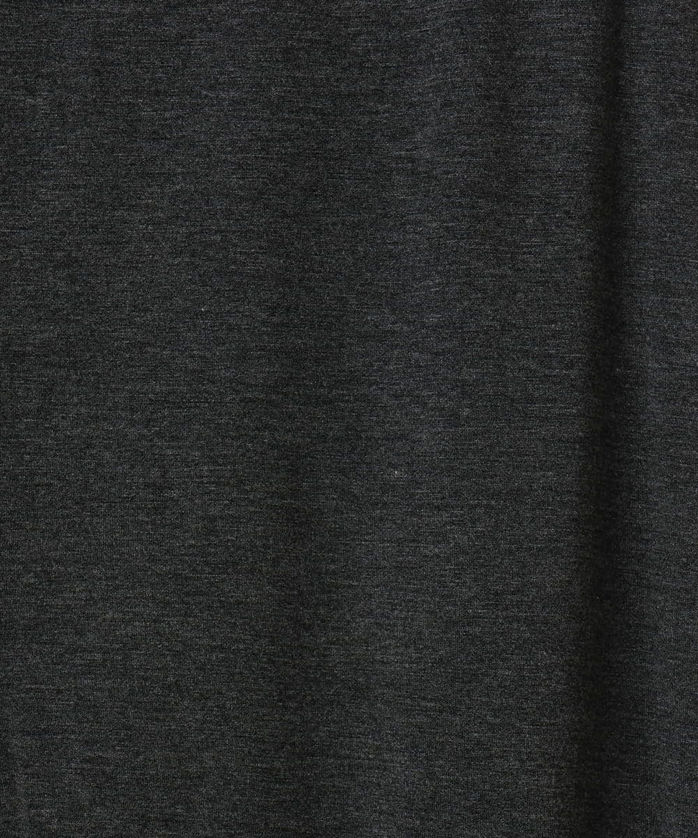 OZUGD04039 eur3(エウルキューブ) 【大きいサイズ/接触冷感】7分丈レギンス ダークグレー