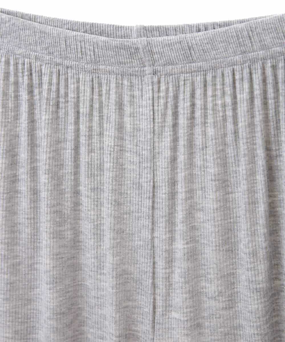 OZUIM11040 eur3(エウルキューブ) 【接触冷感】ひんやりリブレギンス ライトグレー(91)