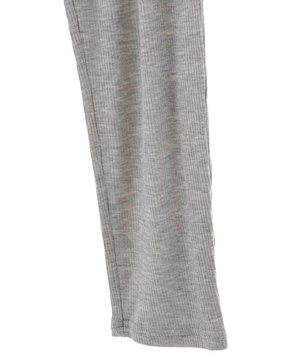 OZUIM11040 eur3(エウルキューブ) 【接触冷感】ひんやりリブレギンス ライトグレー(91)