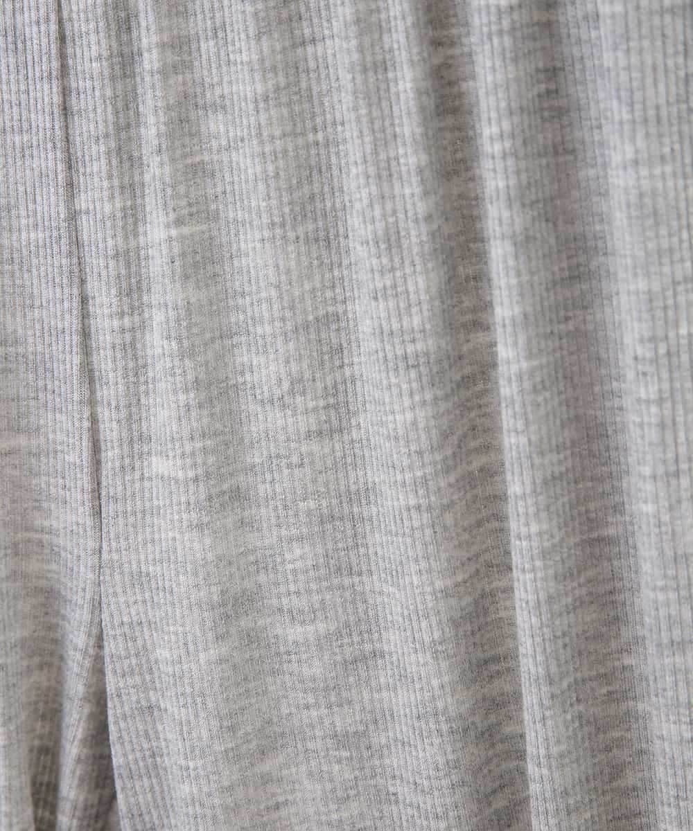 OZUIM11040 eur3(エウルキューブ) 【接触冷感】ひんやりリブレギンス ライトグレー(91)