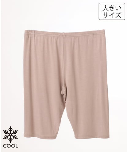 OZUJD03034 eur3 【大きいサイズ/接触冷感】5分丈レギンス