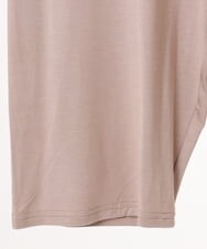 OZUJD03034 eur3(エウルキューブ) 【大きいサイズ/接触冷感】5分丈レギンス ベージュ
