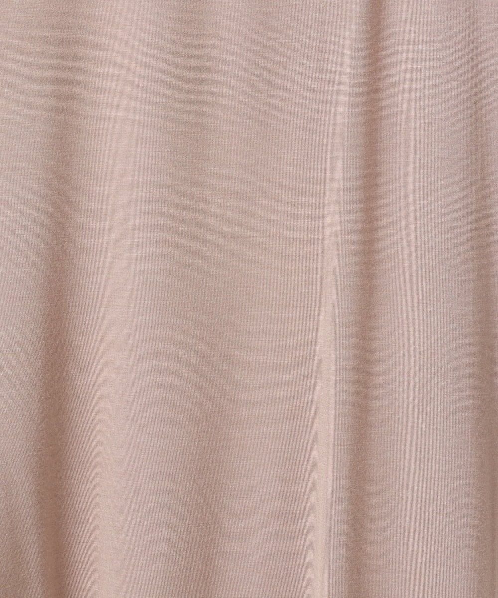 OZUJD03034 eur3(エウルキューブ) 【大きいサイズ/接触冷感】5分丈レギンス ベージュ