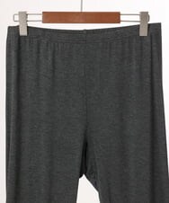 OZUJD04039 eur3(エウルキューブ) 【大きいサイズ/接触冷感】7分丈レギンス ダークグレー