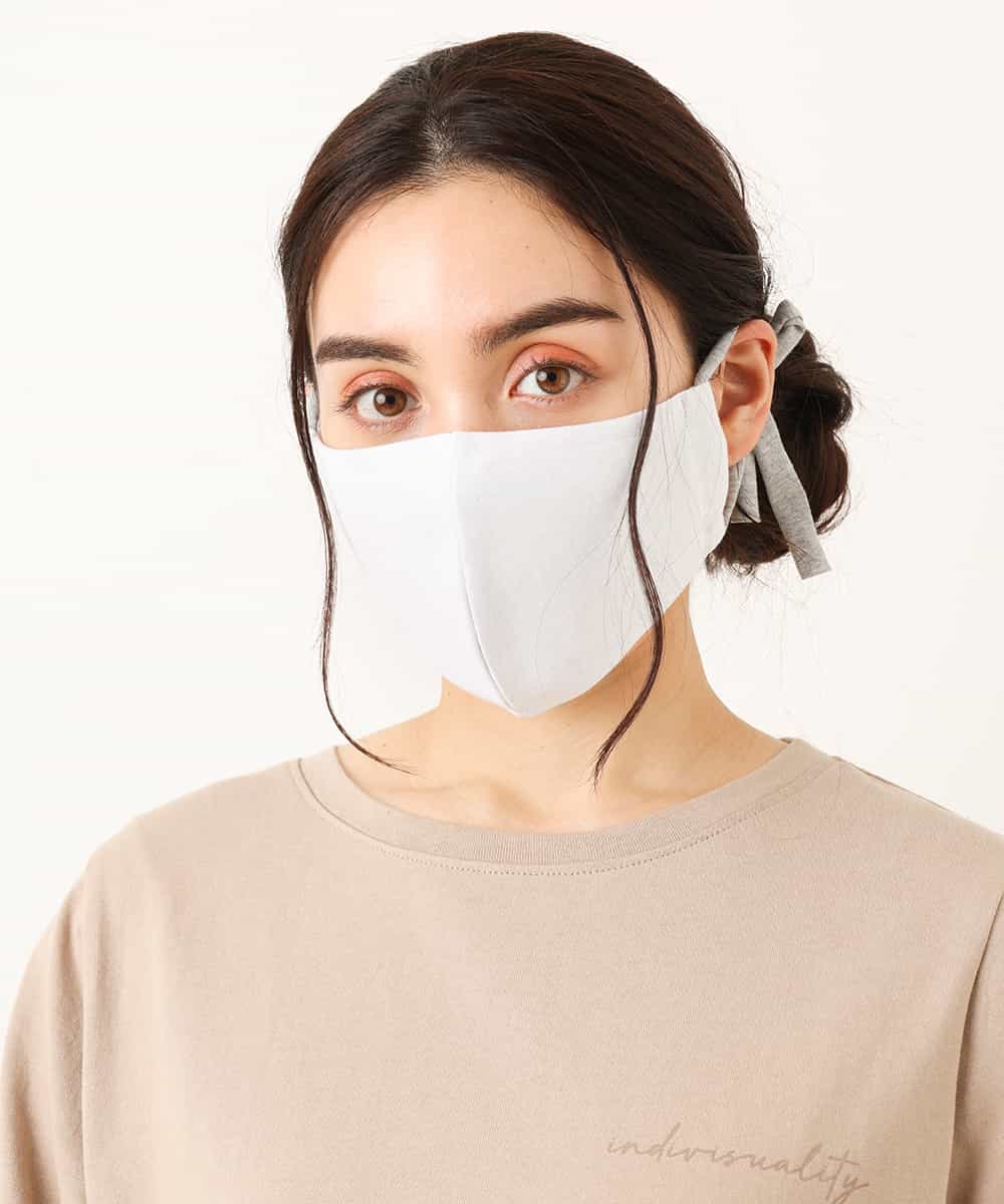 OZYCM10018 eur3(エウルキューブ) 【返品不可】柔らかコットンマスク アイボリー