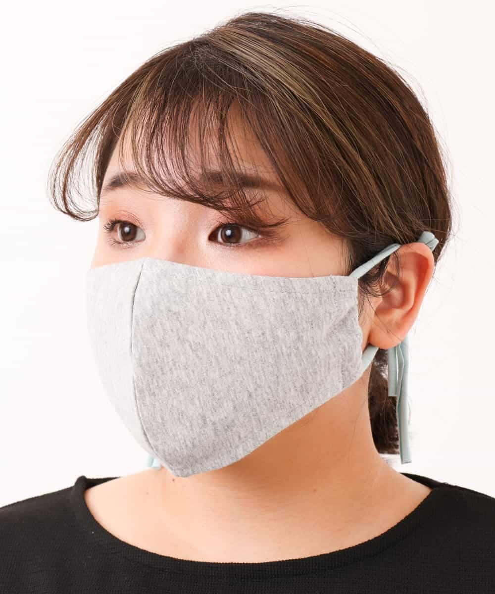 OZYCM10018 eur3(エウルキューブ) 【返品不可】柔らかコットンマスク グレー