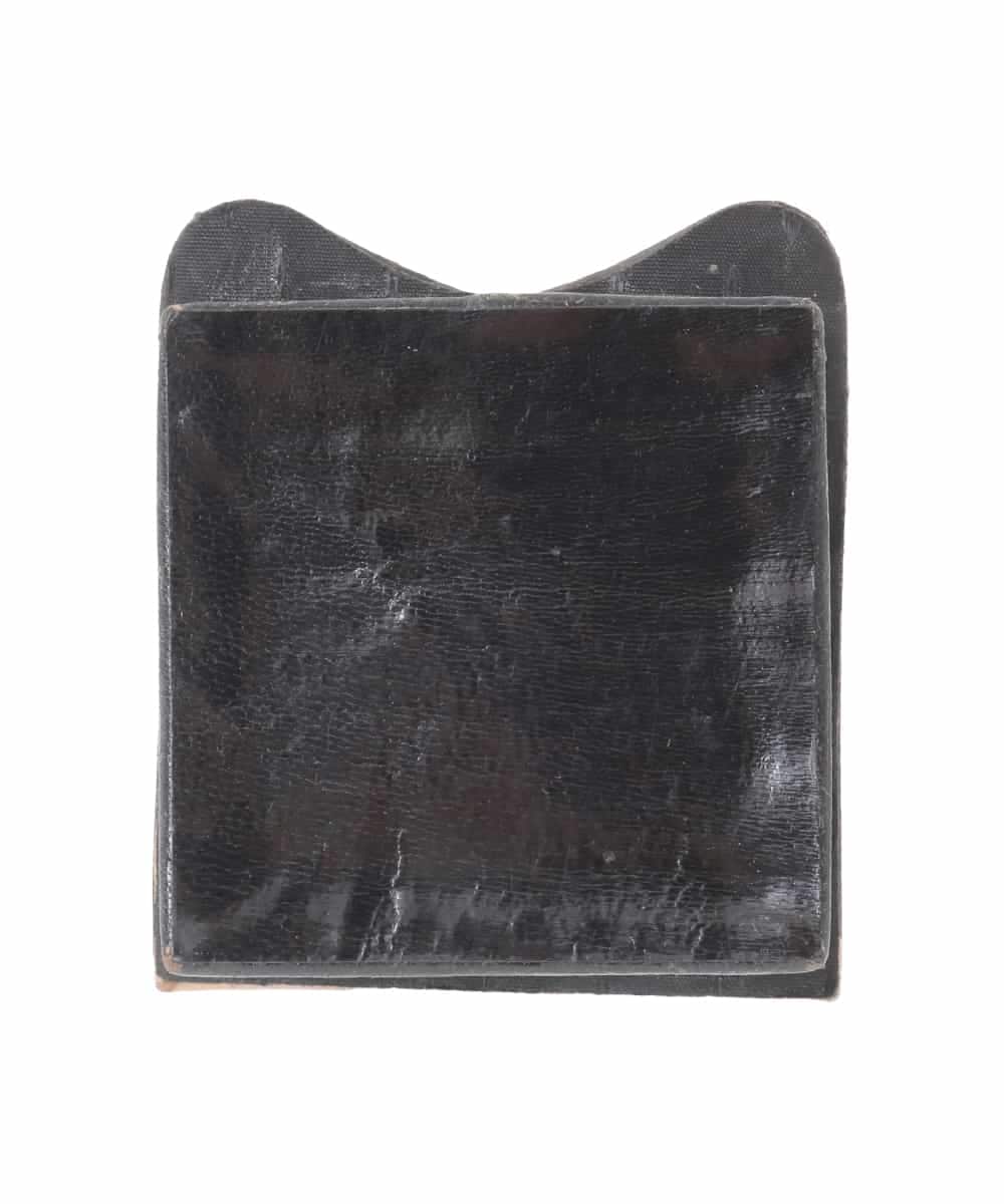OZYDD01019 eur3(エウルキューブ) 猫スクエアコインケース ブラック