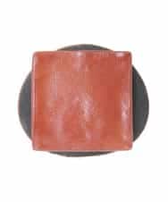 OZYDD02019 eur3(エウルキューブ) 猫ラウンドコインケース キャメル