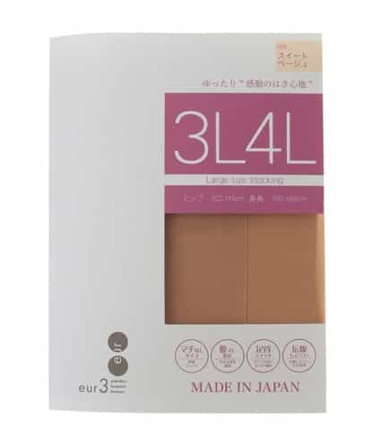OZYDJ21012 eur3 【大きいサイズ】【FreeFit】ストッキング