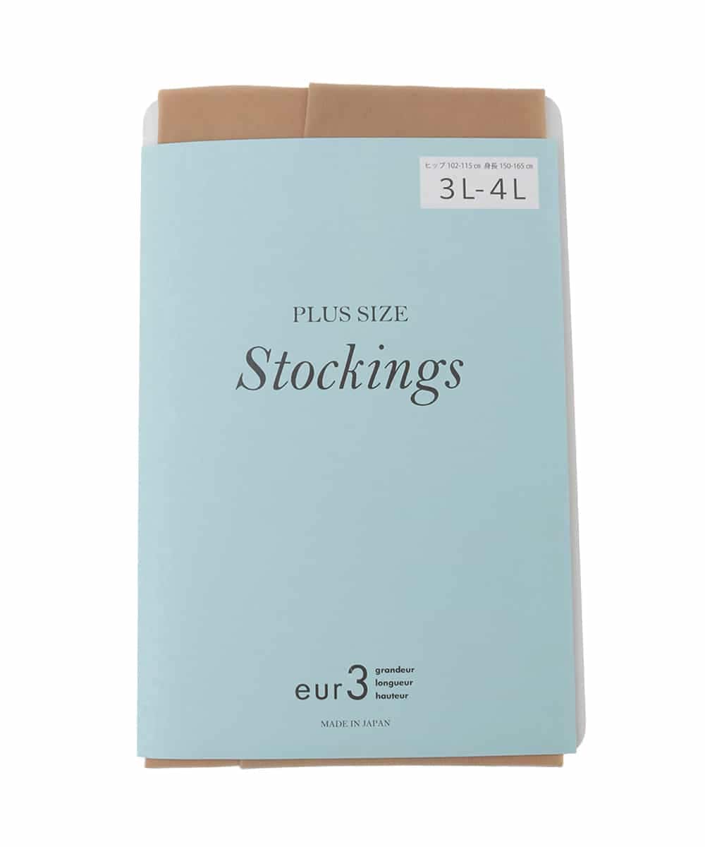 OZYHD20019 eur3(エウルキューブ) ベーシックストッキング ベージュ