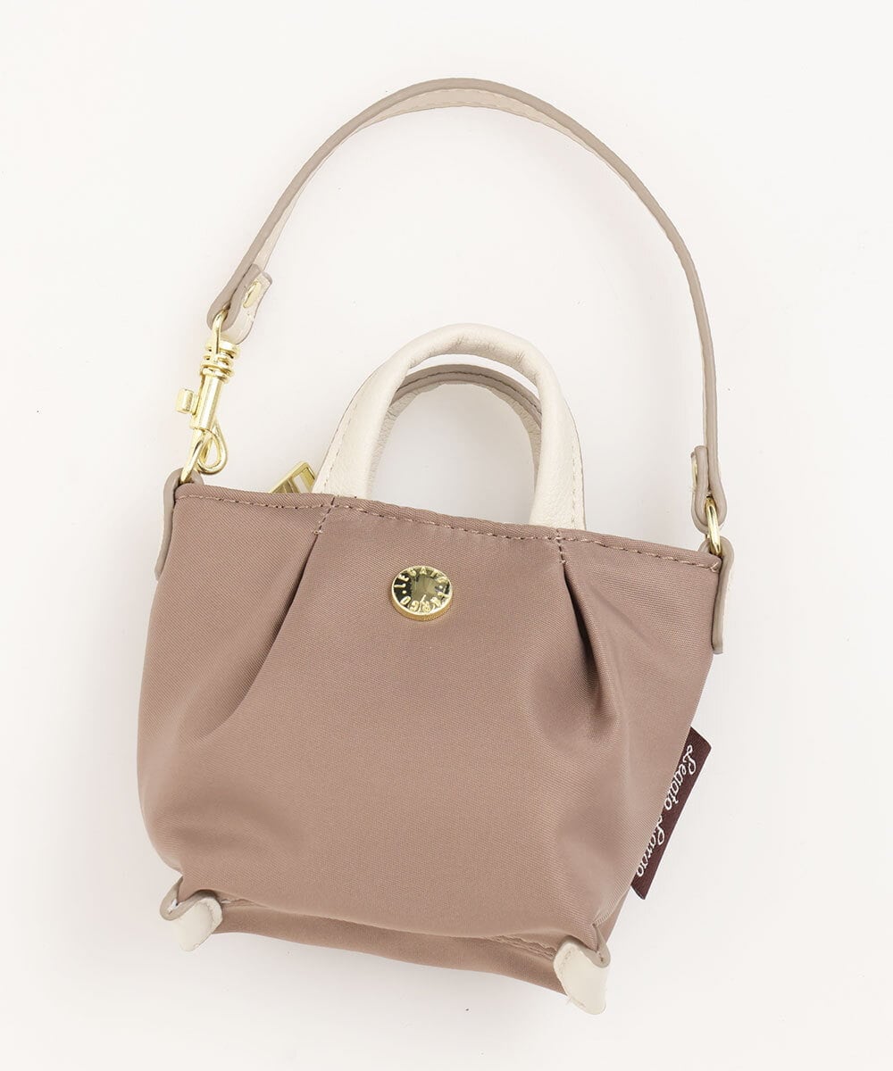 OZYJA50024 eur3(エウルキューブ) バッグチャーム ベージュ(82)