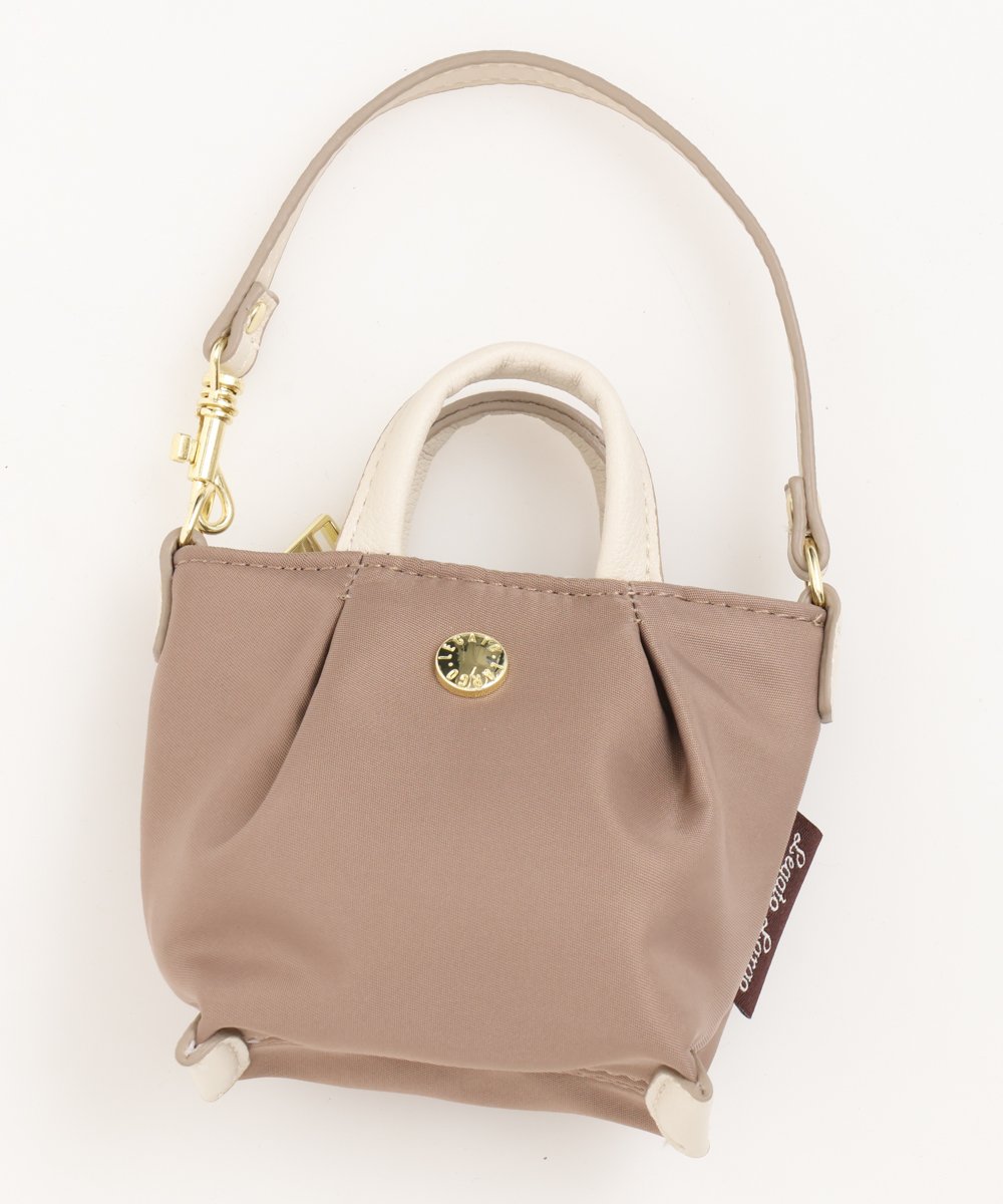 OZYJA50024 eur3(エウルキューブ) バッグチャーム ベージュ(82)