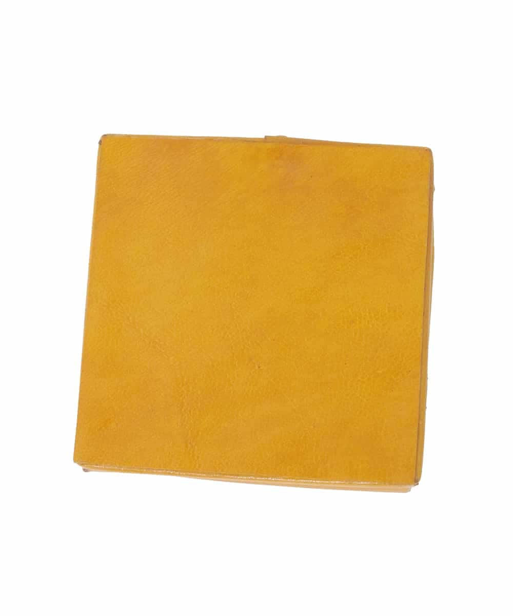 OZYJD03019 eur3(エウルキューブ) ネコスクエアコインケース イエロー