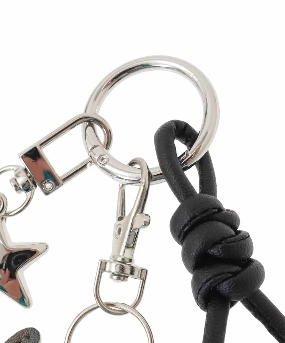OZYJD04029 eur3(エウルキューブ) ネコチャーム ブラック