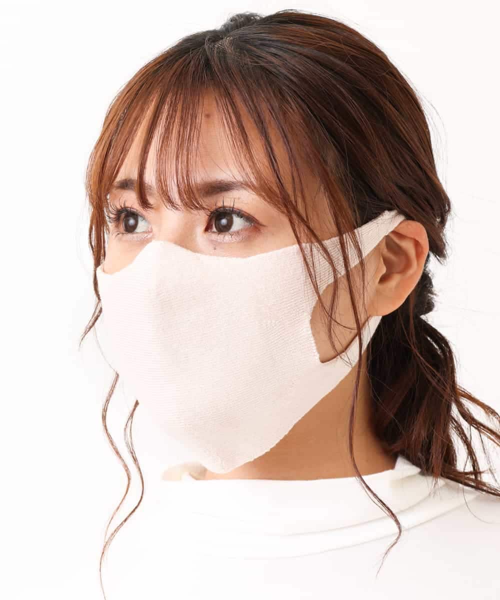 OZYJJ92020 eur3(エウルキューブ) 【返品不可】MAYUCAシルク100%糸を使ったウォッシャブル美容マスク ピンク