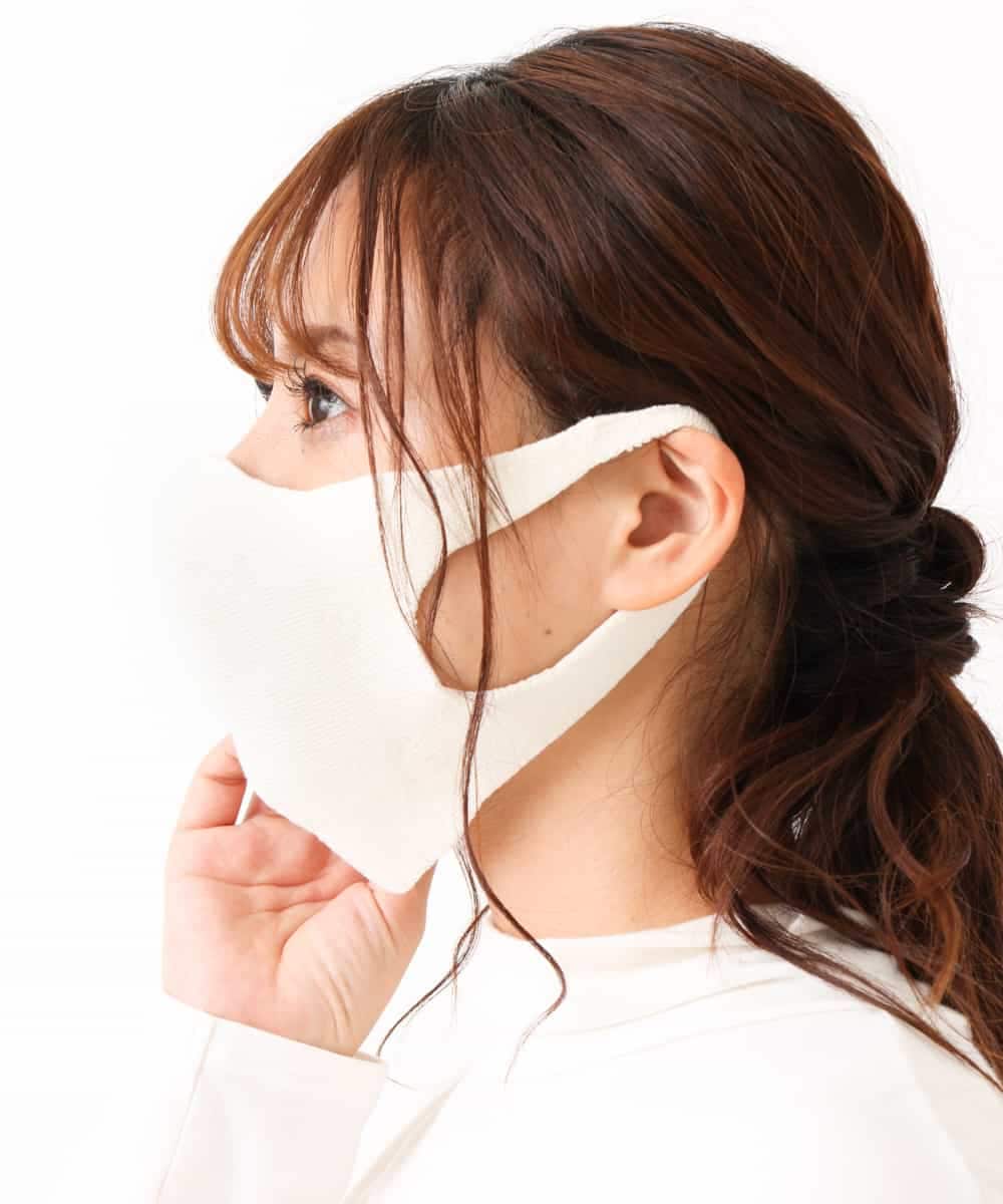 OZYJJ92020 eur3(エウルキューブ) 【返品不可】MAYUCAシルク100%糸を使ったウォッシャブル美容マスク ホワイト
