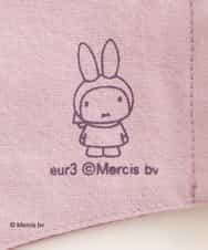 OZYJM52020 eur3(エウルキューブ) 【返品不可】【miffy×eur3】ミッフィープリントマスク ピンク(01)