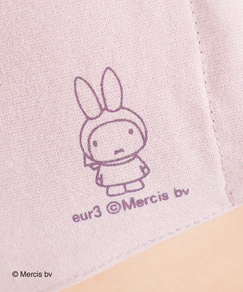 OZYJM52020 eur3(エウルキューブ) 【返品不可】【miffy×eur3】ミッフィープリントマスク ピンク(01)