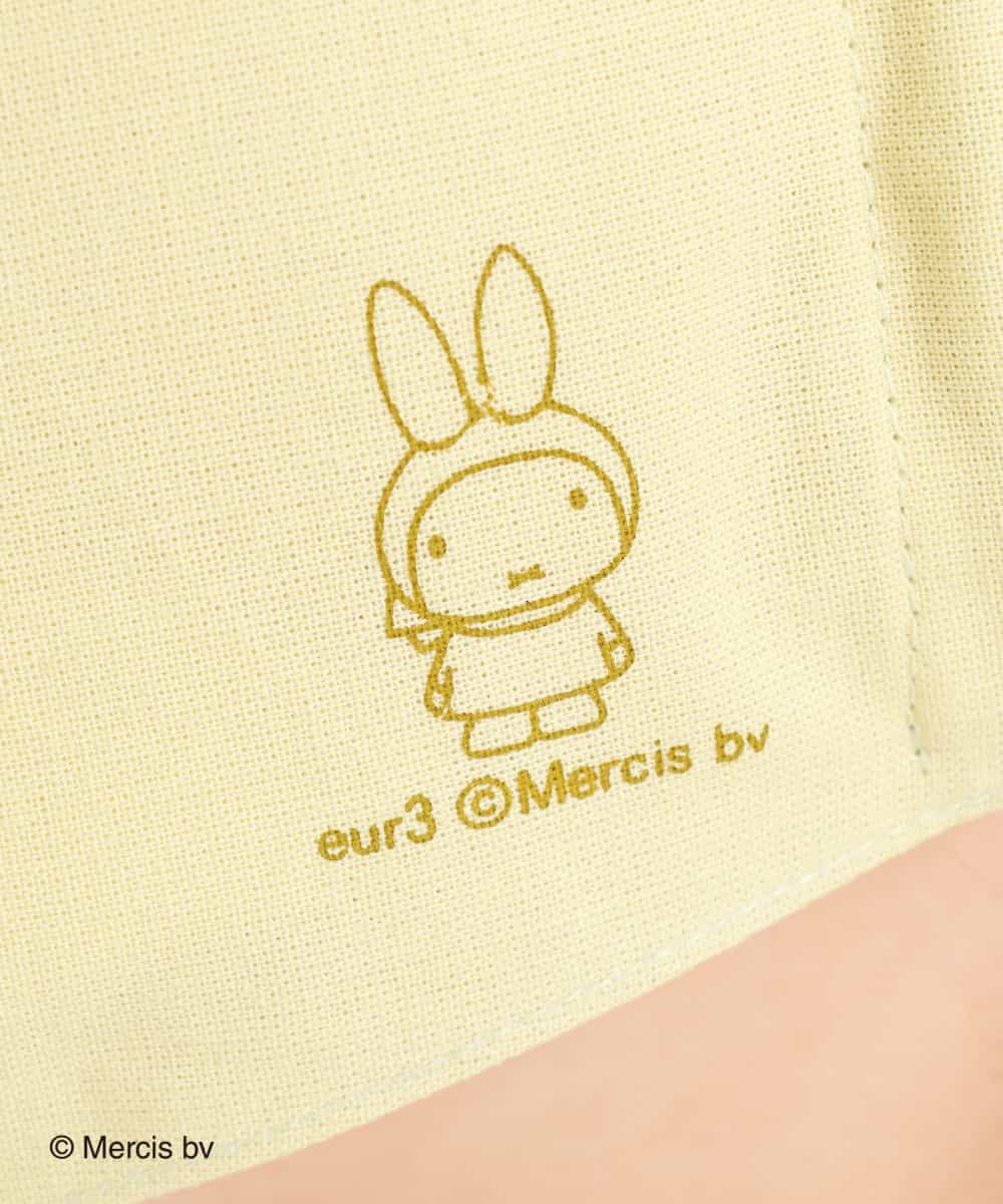 OZYJM52020 eur3(エウルキューブ) 【返品不可】【miffy×eur3】ミッフィープリントマスク グリーン(30)